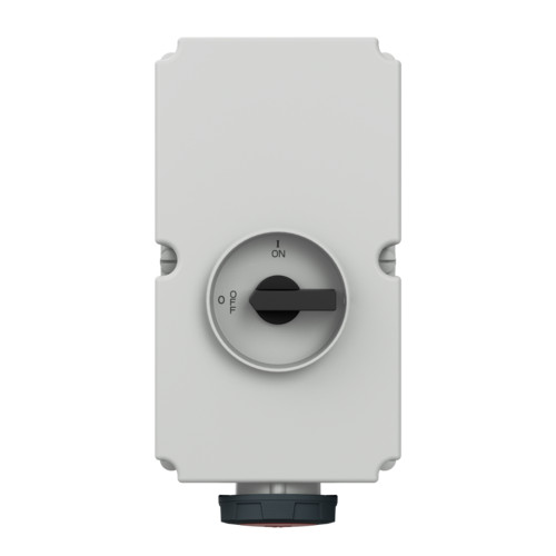 MENNEKES 5692A DUO ipari kapcsolós fali aljzat 125A 5p (3p+N+E) 400V piros IP67