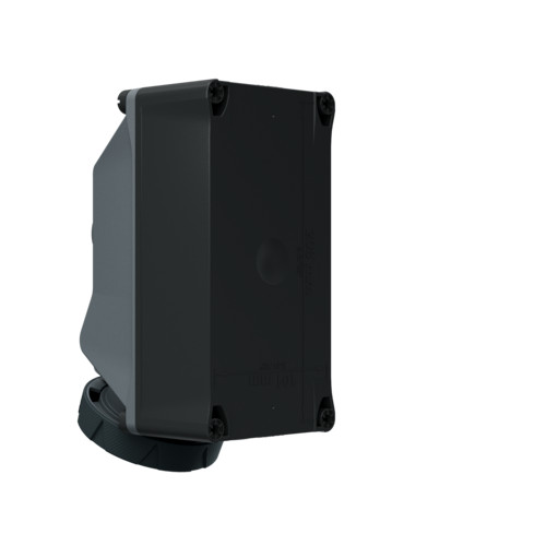 MENNEKES 5814506T DUOi R vegyszerálló ipari kapcsolós fali aljzat 32A 5p (3p+N+E) 400V piros IP67 / IP69