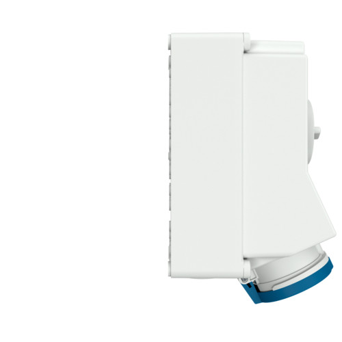 MENNEKES 6571 DUO ipari kapcsolós fali aljzat 63A 3p (2p+E) 230V kék IP44