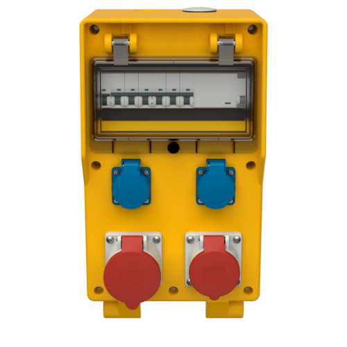 MENNEKES 70005 EverGUM falonkívüli tömörgumi ipari dugaszoló kiselosztó tokozat IP44