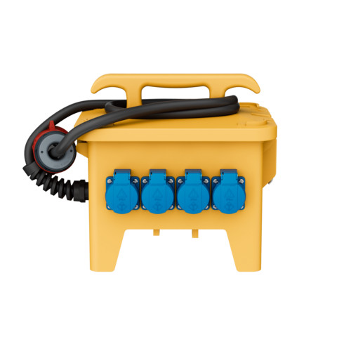 MENNEKES 70436 EverGUM hordozható tömörgumi ipari dugaszoló kiselosztó tokozat IP44