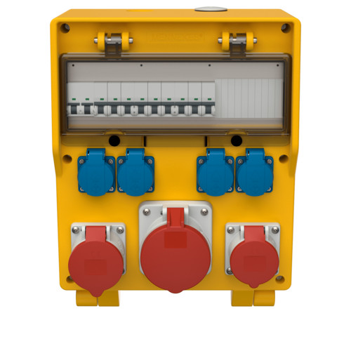 MENNEKES 71062 EverGUM falonkívüli tömörgumi ipari dugaszoló kiselosztó tokozat IP44