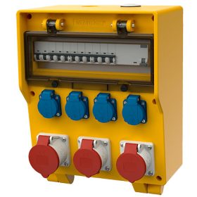   MENNEKES 71064 EverGUM falonkívüli tömörgumi ipari dugaszoló kiselosztó tokozat IP44