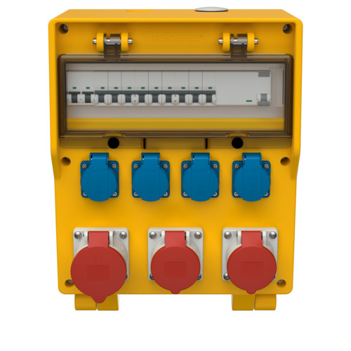 MENNEKES 71064 EverGUM falonkívüli tömörgumi ipari dugaszoló kiselosztó tokozat IP44