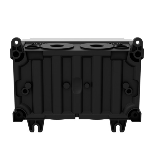 MENNEKES 7607 DUO ipari kapcsolós fali aljzat 16A 5p (3p+N+E) 400V piros IP44