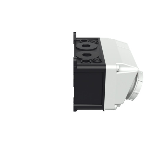 MENNEKES 7636 DUO ipari kapcsolós fali aljzat 32A 5p (3p+N+E) 400V piros IP67