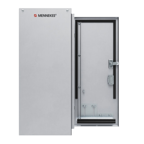 MENNEKES 83698 Rozsdamentes acél falonkívüli ipari dugaszoló kiselosztó tokozat IP43