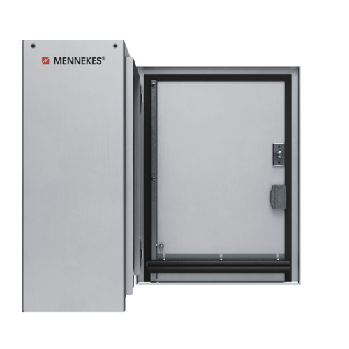 MENNEKES 83725 Rozsdamentes acél falonkívüli ipari dugaszoló kiselosztó tokozat IP43