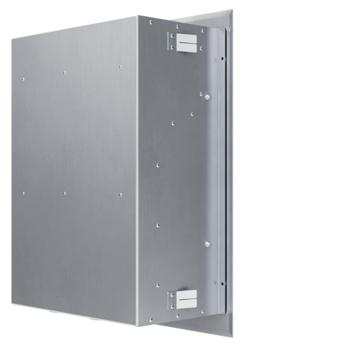 MENNEKES 84373 Rozsdamentes acél beépíthető ipari dugaszoló kiselosztó tokozat IP43