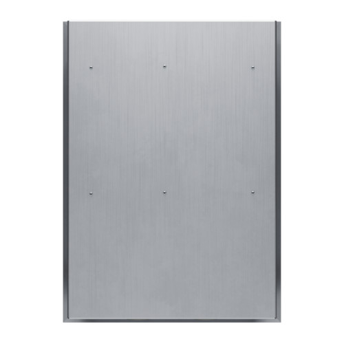 MENNEKES 84374 Rozsdamentes acél beépíthető ipari dugaszoló kiselosztó tokozat IP43