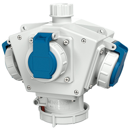 MENNEKES 89154 függeszthető védelem nélküli dugaszoló kiselosztó tokozat IP68