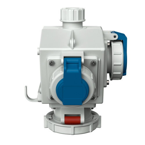 MENNEKES 89154 függeszthető védelem nélküli dugaszoló kiselosztó tokozat IP68