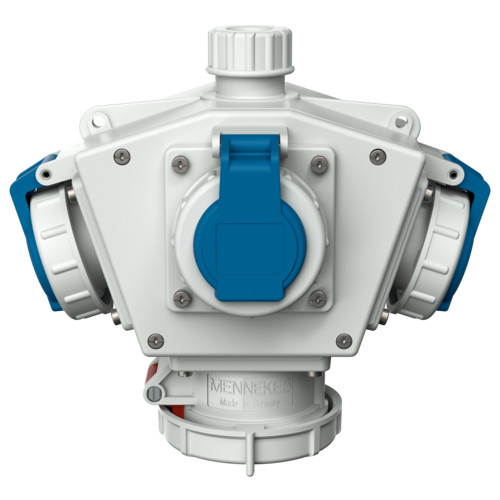 MENNEKES 89154 függeszthető védelem nélküli dugaszoló kiselosztó tokozat IP68