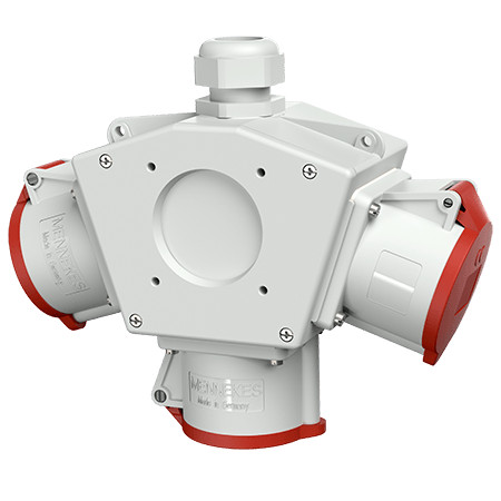 MENNEKES 90839 függeszthető védelem nélküli dugaszoló kiselosztó tokozat IP44