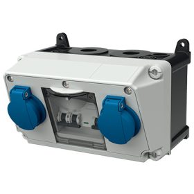   MENNEKES 910001 falonkívüli ipari dugaszoló kiselosztó tokozat IP44