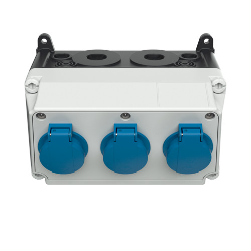 MENNEKES 910005 falonkívüli ipari dugaszoló kiselosztó tokozat IP44