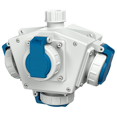 MENNEKES 91395 függeszthető védelem nélküli dugaszoló kiselosztó tokozat IP68