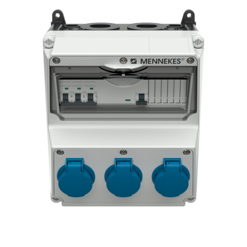 MENNEKES 920003 AMAXX falonkívüli ipari dugaszoló kiselosztó tokozat IP44