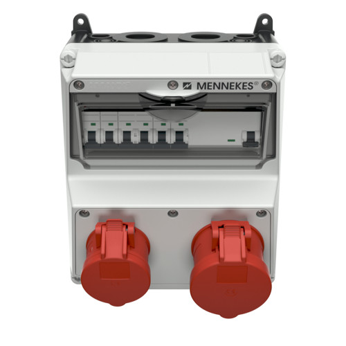 MENNEKES 920022 AMAXX falonkívüli ipari dugaszoló kiselosztó tokozat IP44