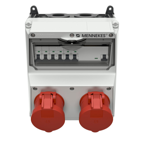 MENNEKES 920023 AMAXX falonkívüli ipari dugaszoló kiselosztó tokozat IP44