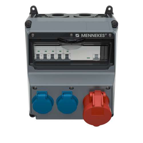 MENNEKES 920037 AMAXX vegyszerálló falonkívüli ipari dugaszoló kiselosztó tokozat IP44