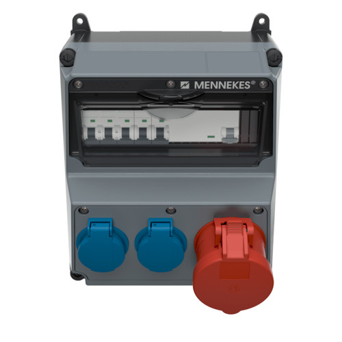 MENNEKES 920038 AMAXX vegyszerálló falonkívüli ipari dugaszoló kiselosztó tokozat IP44