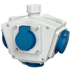   MENNEKES 92602 függeszthető védelem nélküli dugaszoló kiselosztó tokozat IP44