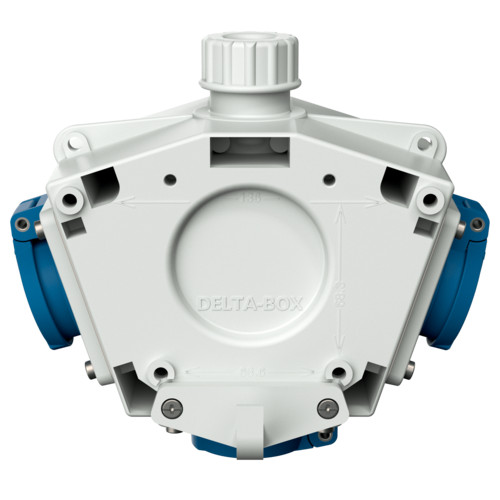 MENNEKES 92602 függeszthető védelem nélküli dugaszoló kiselosztó tokozat IP44