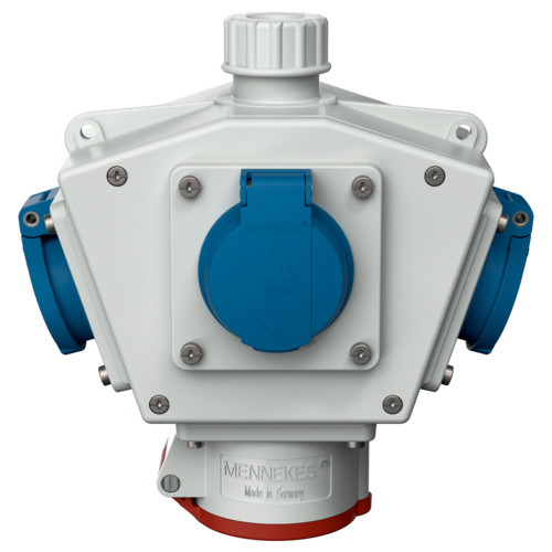 MENNEKES 92658 függeszthető védelem nélküli dugaszoló kiselosztó tokozat IP44