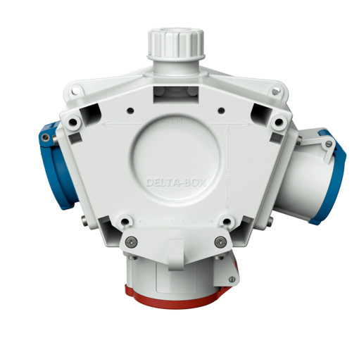 MENNEKES 92897 függeszthető védelem nélküli dugaszoló kiselosztó tokozat IP44