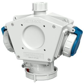   MENNEKES 92910 függeszthető védelem nélküli dugaszoló kiselosztó tokozat IP68