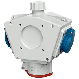   MENNEKES 92915 függeszthető védelem nélküli dugaszoló kiselosztó tokozat IP44