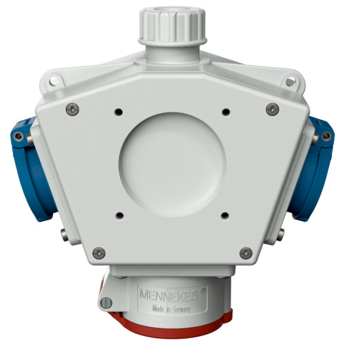 MENNEKES 92915 függeszthető védelem nélküli dugaszoló kiselosztó tokozat IP44
