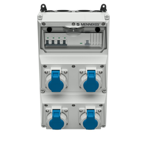 MENNEKES 930021 AMAXX falonkívüli ipari dugaszoló kiselosztó tokozat IP67