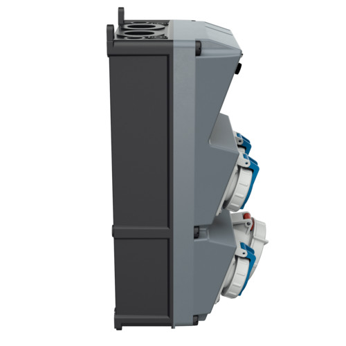 MENNEKES 930028 AMAXX vegyszerálló falonkívüli ipari dugaszoló kiselosztó tokozat IP67