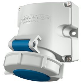 MENNEKES 9301 ipari fali aljzat 16A 3p (2p+E) 230V kék IP67