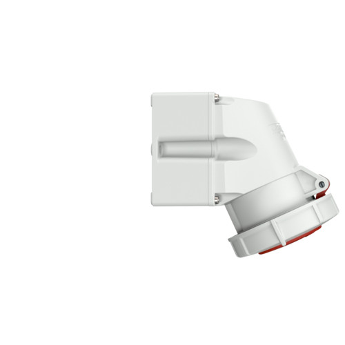 MENNEKES 9372 ipari fali aljzat 32A 4p (3p+E) 400V piros IP67