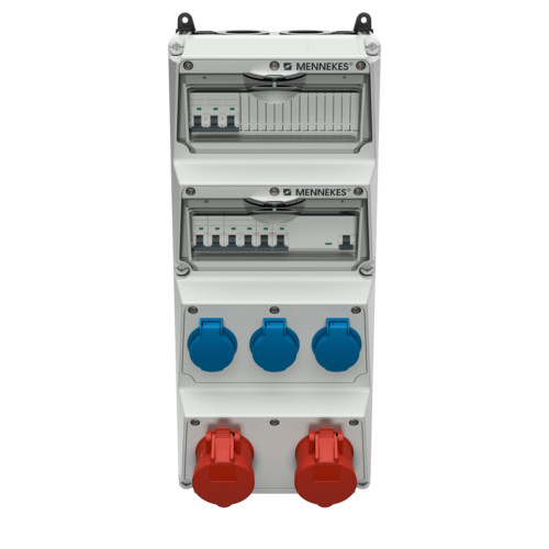 MENNEKES 940002 AMAXX falonkívüli ipari dugaszoló kiselosztó tokozat IP44