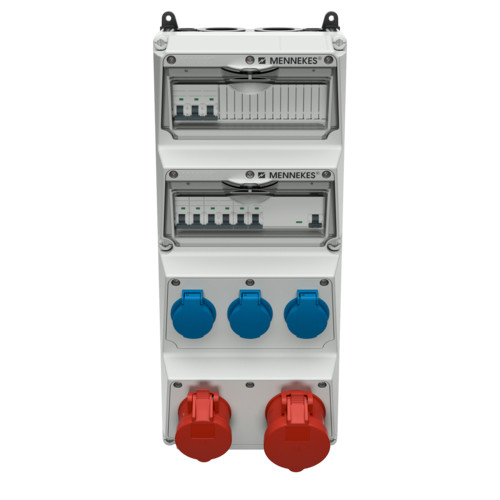 MENNEKES 940006 AMAXX falonkívüli ipari dugaszoló kiselosztó tokozat IP44