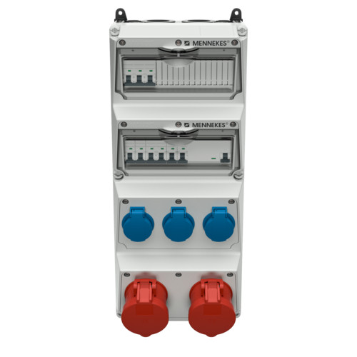 MENNEKES 940008 AMAXX falonkívüli ipari dugaszoló kiselosztó tokozat IP44