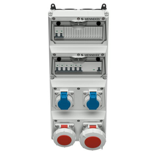 MENNEKES 940014 AMAXX falonkívüli ipari dugaszoló kiselosztó tokozat IP67