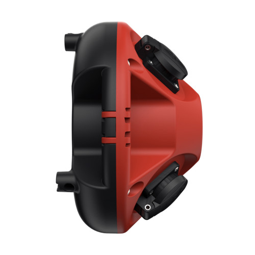 MENNEKES 94350RO 3KRAFT függeszthető ipari dugaszoló kiselosztó tokozat IP44 - piros