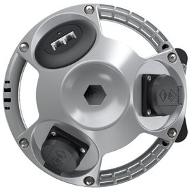   MENNEKES 94354SI 3KRAFT függeszthető ipari dugaszoló kiselosztó tokozat IP20 - piros