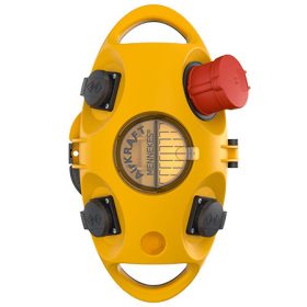   MENNEKES 94550GE AirKRAFT függeszthető ipari dugaszoló kiselosztó tokozat IP44 - sárga