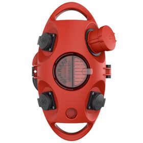   MENNEKES 94550RO AirKRAFT függeszthető ipari dugaszoló kiselosztó tokozat IP44 - piros