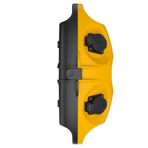 MENNEKES 94551GE AirKRAFT függeszthető ipari dugaszoló kiselosztó tokozat IP44 - sárga