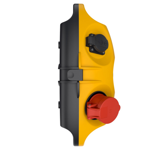 MENNEKES 94552GE AirKRAFT függeszthető ipari dugaszoló kiselosztó tokozat IP44 - sárga