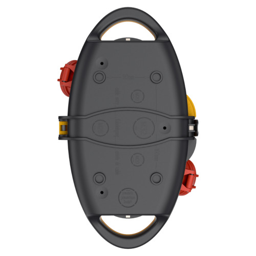MENNEKES 94552GE AirKRAFT függeszthető ipari dugaszoló kiselosztó tokozat IP44 - sárga