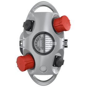   MENNEKES 94552SI AirKRAFT függeszthető ipari dugaszoló kiselosztó tokozat IP44 - szürke