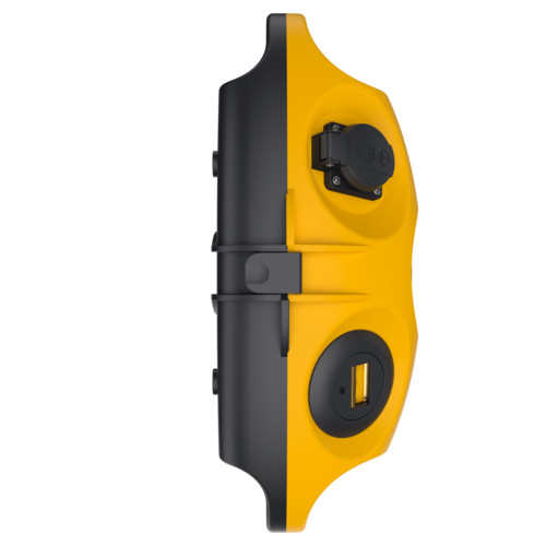 MENNEKES 94554GE AirKRAFT függeszthető ipari dugaszoló kiselosztó tokozat IP20 - sárga